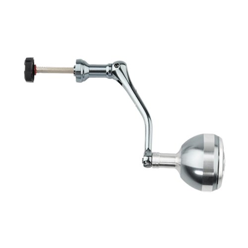 Vaveren Fishing Reel Rotary Knob Power Handle Metal Single Rocker Arm DIY Fish Gears Repair Accessory Reel Knob Power Handle Grip, L