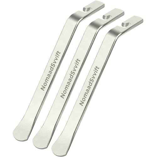Bicycle Tire Levers, Iron Tire Spoons, Professional Bike Tire Removal Tool for Road, Mountain Bike, etc