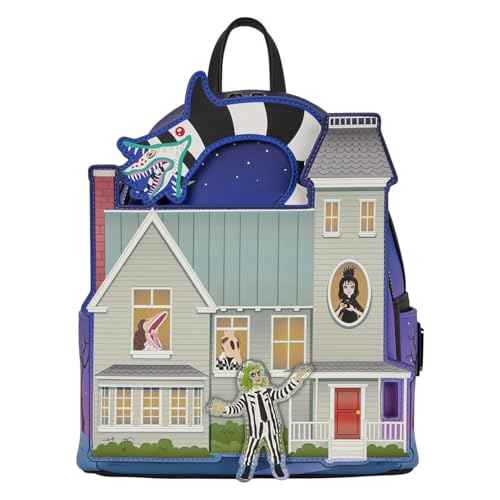 Loungefly Warner Bros Beetlejuice Mini Backpack