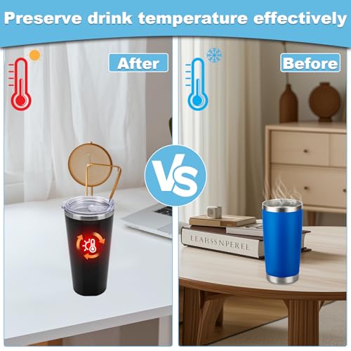 Engorgio 2 Pack Clear 16oz Replacement Spill-Proof Lid Set for Corkcicle Tumblers - Double Sealing