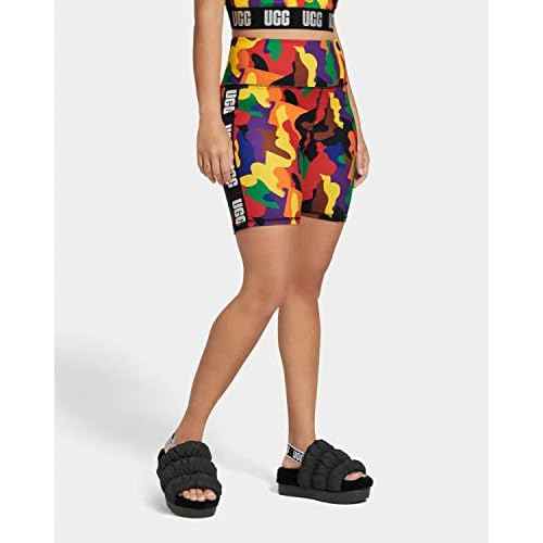 UGG Women's Hayleigh Logo Bike Short Pride Shorts