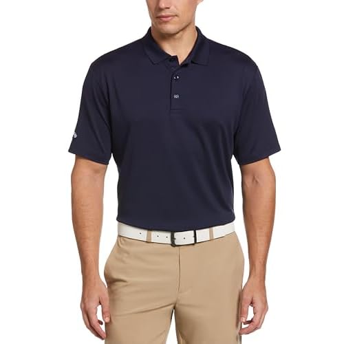 Callaway Men's Solid Opti-dri Short Sleeve Golf Polo Shirt with Stretch Fabric, Sun Protection, Extended (Sizes Small-4xl)