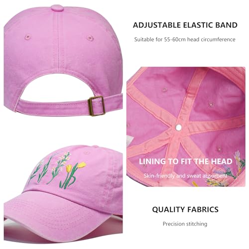 Pink Garden Hat Gardening Gifts for Women Mothers Day Christmas Gardeners