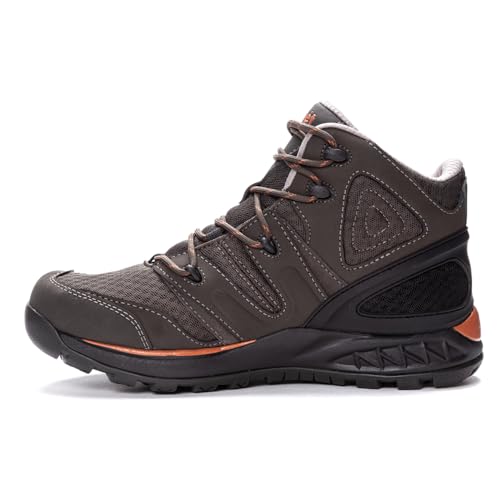 Propet Mens Veymont Round Toe Hiking Hiking Casual Boots Ankle - Black