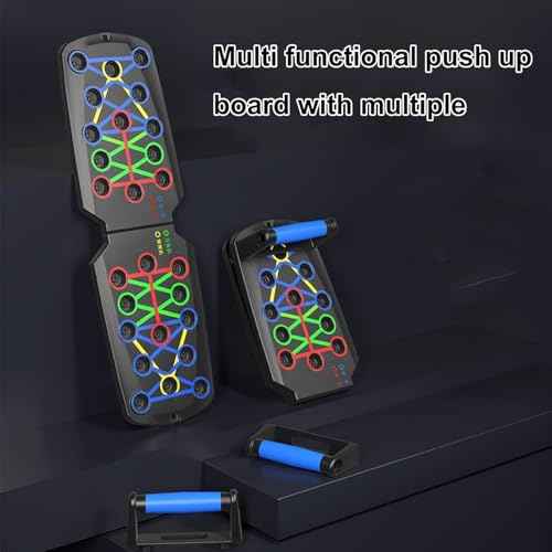 Pilates Board | Portable Pilates Reformer Equipment & Ski Balance Board for Home Workout | 12 in-1 Split Pilates Reformer Machine with Digital Timer | Home Pilates Kit for Gym,Abs,Fitness,Exercise