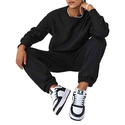 Champion, Reverse Weave, Oversized Fleece Crewneck Sweatshirt for Women