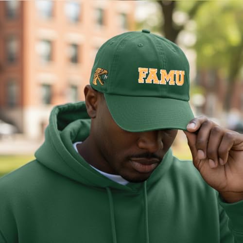 Florida A&M University Rattlers Embroidered Baseball Hat - Adjustable Cap