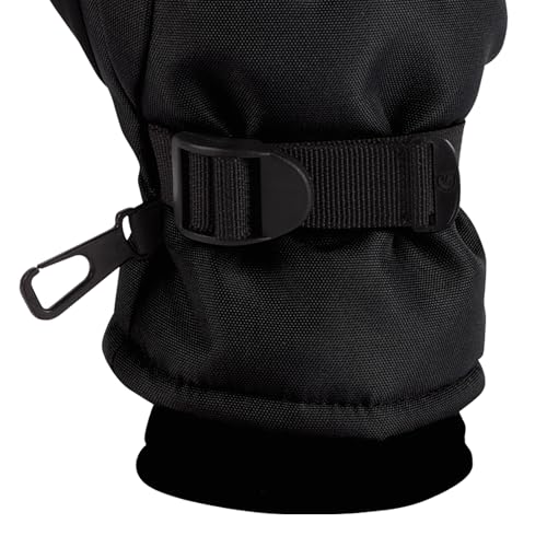 Carhartt Men's Waterproof Insulated Knit Cuff Glove - Large Black