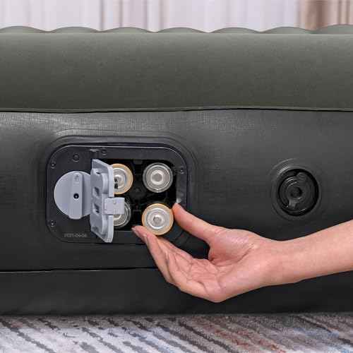 Bestway Tritech Air Mattress Queen 12¡± with Built-in Battery Pump