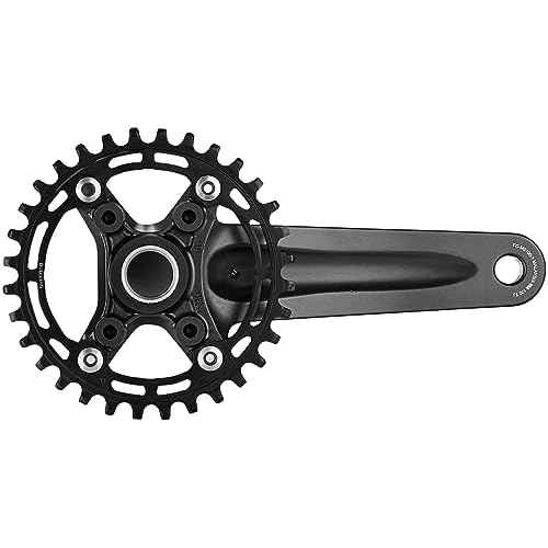 Shimano Deore FC-M5100 Deore chainset, 10/11-speed, 52 mm chainline, 32T, 170 mm, Black