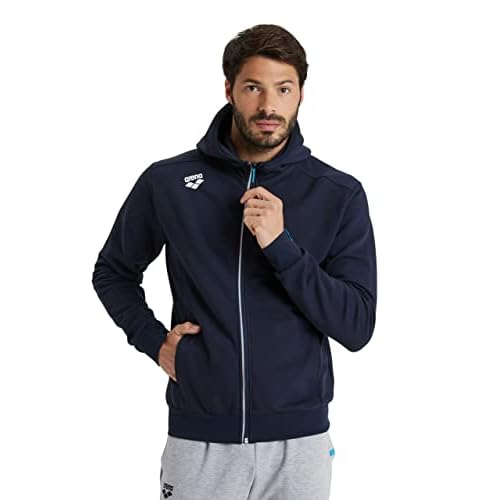 ARENA Team Unisex Sporty Hooded Panel Reflective Jacket for Men and Women - Athletic or Casual Wear