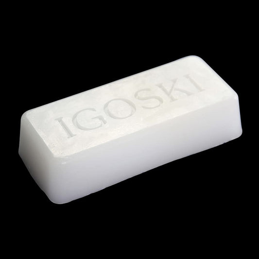 IGOSKI Ski Wax for Snowboard 180g – Universal Glide Wax for Optimal Performance in Any Condition(White Color)