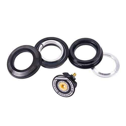 SYCOOVEN Mountain Bike 4444S Headset 44mm 1-1/8" Bike Headset Spacer, Aluminium Alloy Bicycle Headset Kit, Bearing Semi Integrated Straight Tube Fork Internal