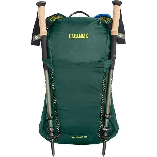 CamelBak Rim Runner X22 Hiking Hydration Backpack with 1.5L Crux Reservoir, Bistro Green