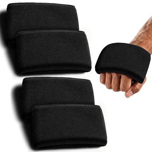 Black Gel Knuckle Guards for Boxing MMA Sparring Protect Your Hands - 2 Pairs