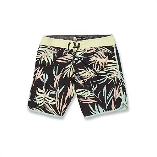Volcom Mens Bleeding Leaf Mod 18" Boardshort Trunk