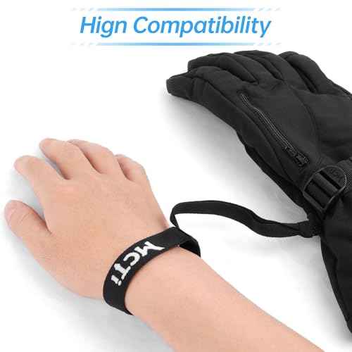 MCTi Ski Gloves Wrist Strap, Perfect Mountaineering & Ski Accessories for Hanging Glove