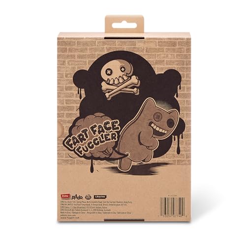 Fuggler Fart Face 9-Inch Plush Toy - Series 1 Munch Munch Black Long Variation