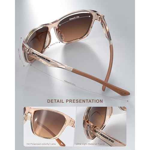 Polarized Running Sunglasses for Women Mens Sun Glasses for Cycling Fishing Driving Golf UV Protection