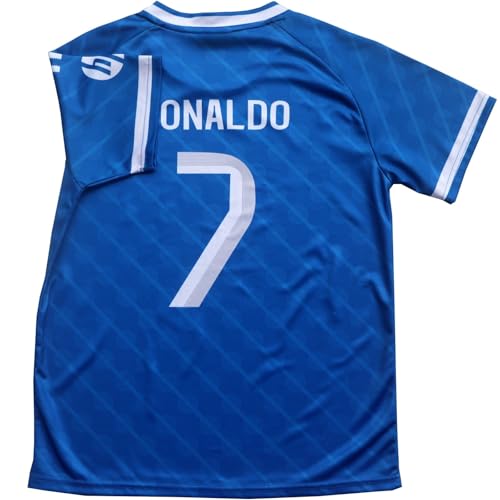 Kids Soccer Jersey Set with Socks and Shorts - Blue / 26 (8-9 Years) | Youth Football Uniform