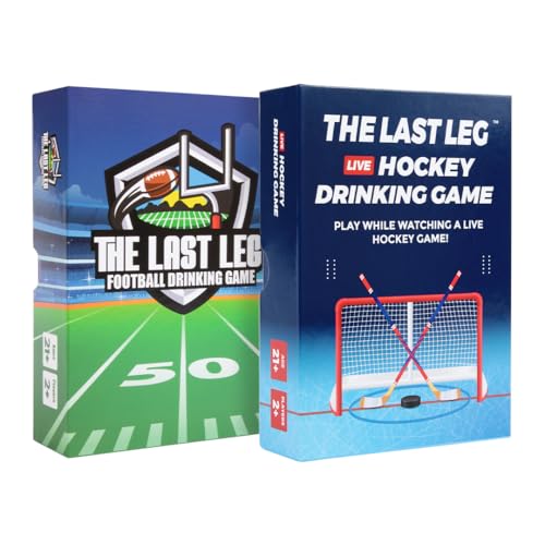 Football Hockey Drinking Game Bundle for Parties and Game Days