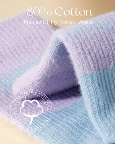 Non-Slip Pilates Grip Socks - 2 Pairs Black Blue Variation