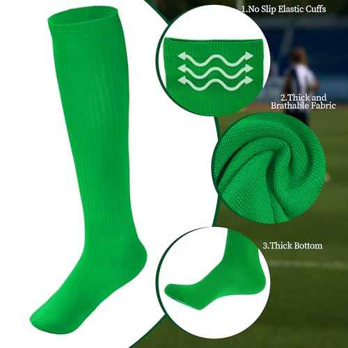 Dxhycc Baseball Socks and Belt Combo Set Adjustable Softball Baseball Socks and Elastic Waist Belt for Youth Adult