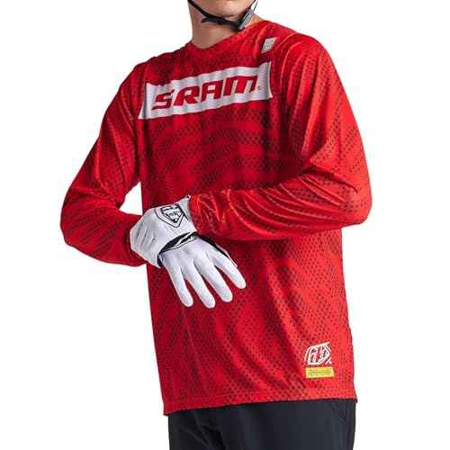 Troy Lee Designs - Skyline AIR LS Jersey; SRAM Roots Fiery RED XL
