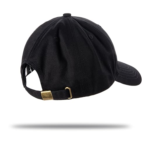 XXL Baseball Cap for Large Heads - Solid Color Cotton Hat, Adjustable 23-25.5 in - Brand GEGEEN DOMOG