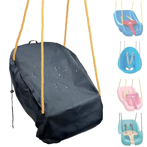 Outdoor Toddler Swing Seat Cover Waterproof UV-Resistant Fit Most Swings