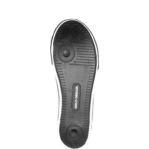 Harley-Davidson Men's Baxter Leather Motorcycle Casual Sneaker