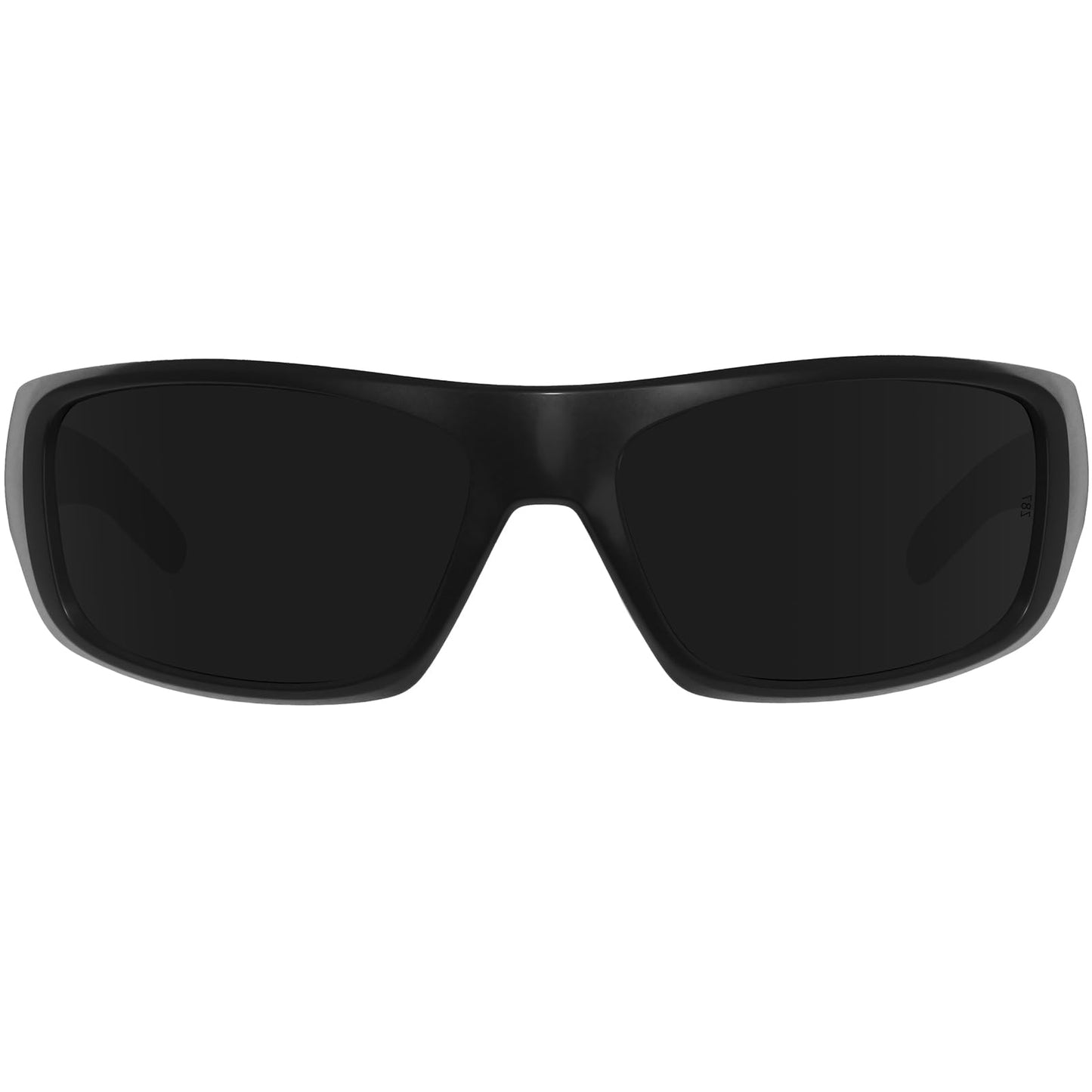 MAXJULI XL Z87 Sports Sunglasses for Big Heads Men Women TR90 Ultralight UV400 Protection Glasses 8700 (Black/Super Dark)