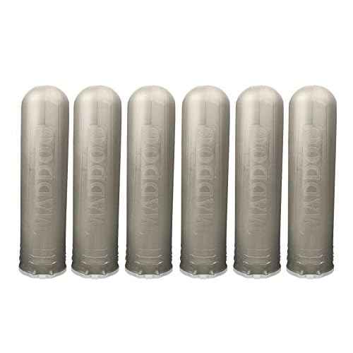 Maddog 150 Round Bones Paintball Pods | Durable Quick Reload Tubes for Tournament and Recreational Speedball Woodsball | 6 Pack