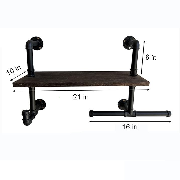 Heavy-Duty Tactical Gear Rack Wall Mount Hanger & Hook Set for Police, Motorcycle & Sports Gear - 1 Set