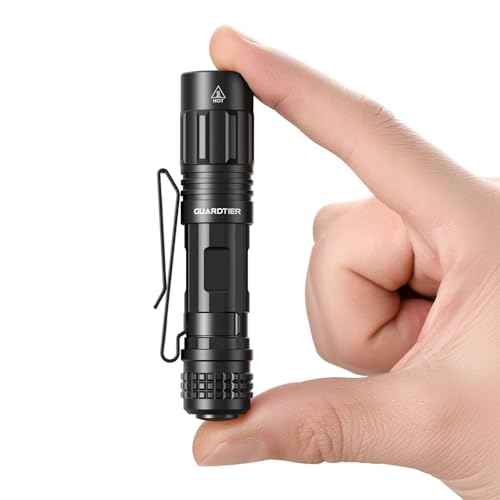 M70E Dual-Power Pocket Flashlight - 500LM Rechargeable EDC Light with Clip, 4 Modes for Camping & Everyday Carry