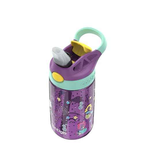 Contigo Kids Water Bottle with Redesigned AUTOSPOUT Straw, 14 oz