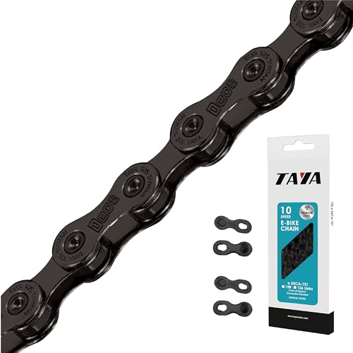 10-Speed Bicycle Chain 136 Links with Quick Connectors - Universal Compatibility