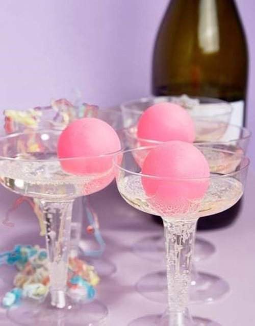 Talking Tables Prosecco Pong Drinking Party Game Includes Balls | Games for Bachelorette Party, Girls Night, Birthday, Bridal Shower, NYE, Christmas, 12 Glasses