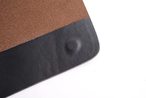 Leather Messenger Sling Crossbody Bag for Men Travel Work Brown-1