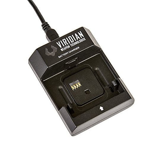 Viridian Single Battery Charger | Compatible with FACT Weapon-Mounted Cameras, X Series, Gen3