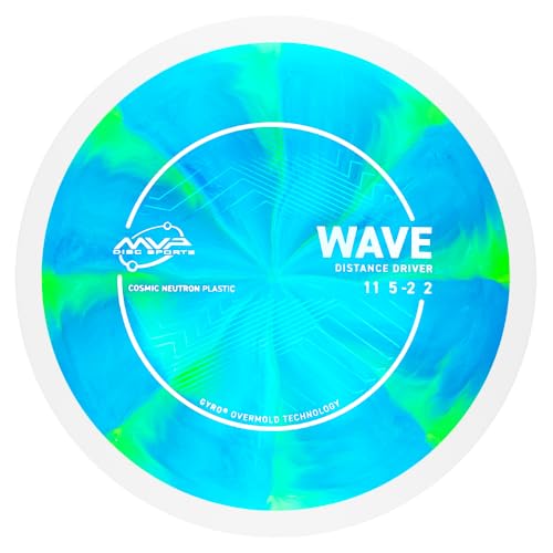 Disc Golf Distance Driver MVP Cosmic Neutron Wave 170-175g - Colors Vary