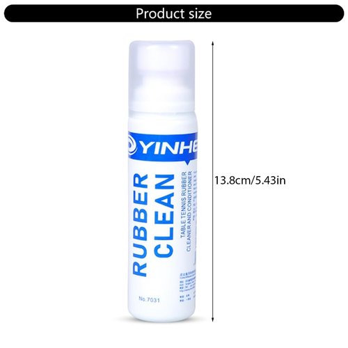 Greabuy 75ml Professional Agent Table Tennis Rubber Cleaner PingPong Rackets Paddle Rubber Cleaner Agent