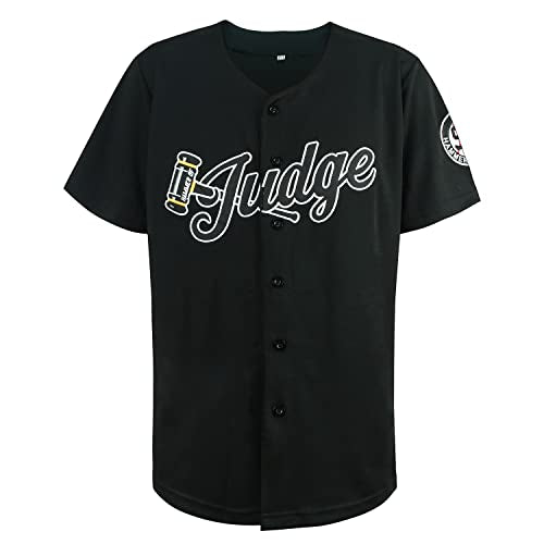 99 Baseball Jersey Embroidered Patches Sewn White Jersey with Navy Stripes