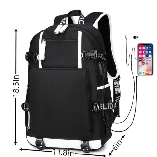 Basketball Player 23 Multifunction Backpack Travel School Bookbag - Variation A