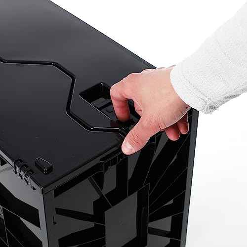 BCW Long Comic Book Bin - 1 Pack | Heavy Duty Comic Book Storage Box | Stackable Comic Bin Organizer for 300 Comics Each | Acid-Free Plastic Comic Book Box with Divider & Label Slot