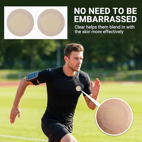 Men's Nipple Covers 50 Pairs Anti-Chafing Tape for Running Gym Sports