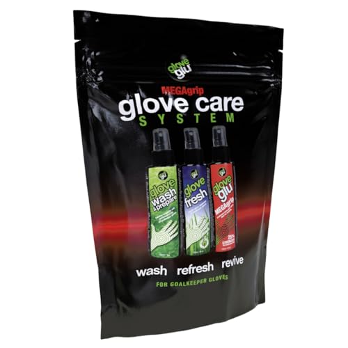 Gloveglu Glove Care System Bundle with Wash, Refresh & Spray - 4.06 Fl Oz Pack of 3