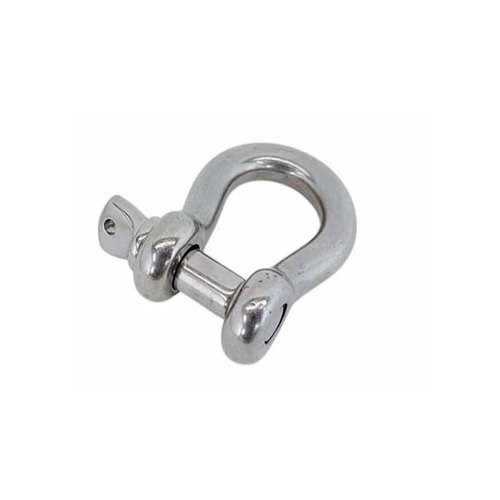 DBMIMPORTERS 4 Pcs Stainless Steel T316 1/4" Screw Pin Anchor Shackle 1,000 Lbs WLL, Forged Loaded Rate