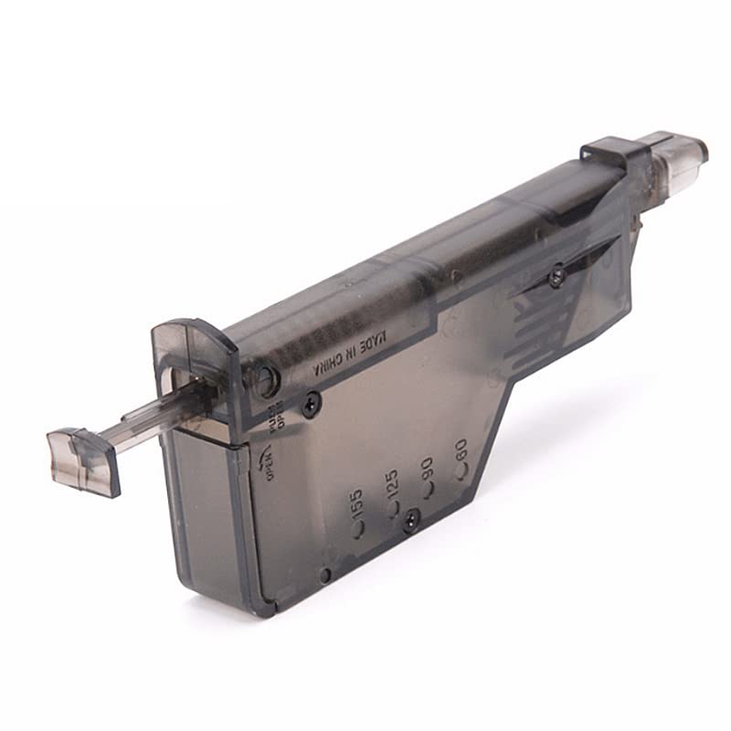 2 Pcs Airsoft Speed Loader Fast Load 6mm BB Pellet Speed Loader Airsoft for BB Loader (2 Pcs 90+150 Rounds)
