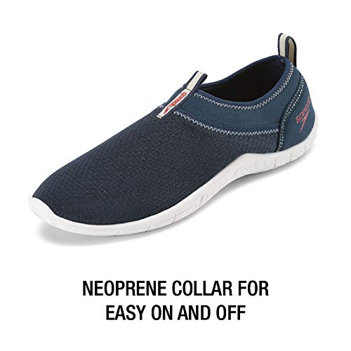 Speedo Men's Water Shoe Tidal Cruiser Navy Size 12 - Ventilated Quick-Dry Footwear